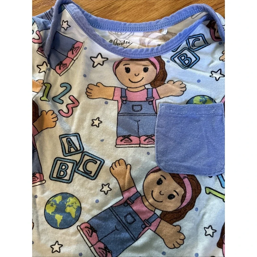 Ms. Rachel Baby Girl‎ Clothes Onsies 3-6 Months Bamboo